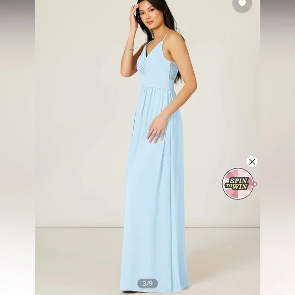 Azazie Blake - blue - NWT - 16 - Picture 3 of 16